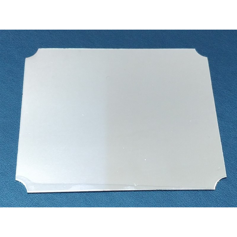 76mm x 63mm Trophy Plate