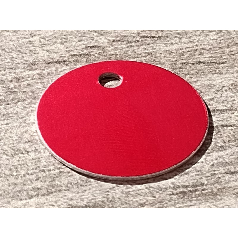 Sale - 25mm Plain Tag