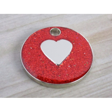 Heart & Glitter - Large