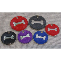 Glitter Tags - Large
