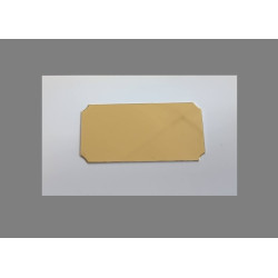 38mm x 13mm Trophy Plate