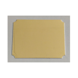 76mm x 63mm Trophy Plate