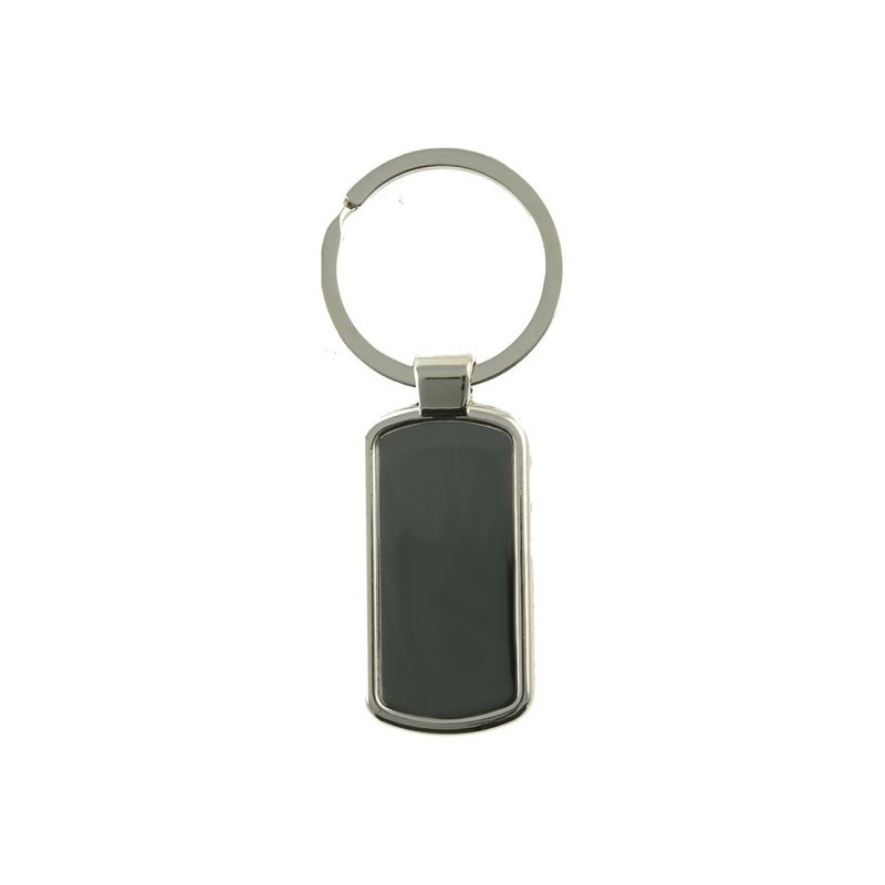 Sleek 2 Tone Keyring