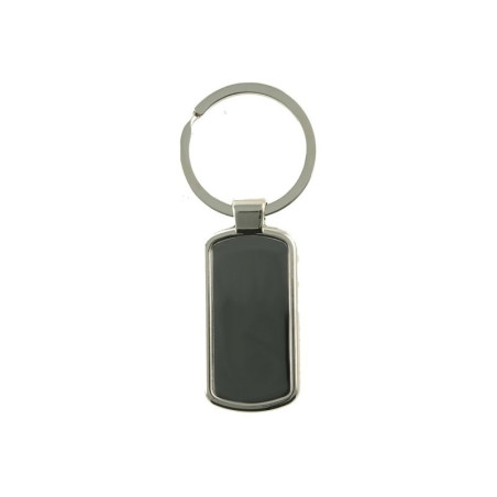 Sleek 2 Tone Keyring