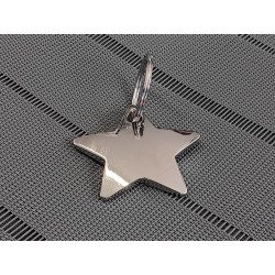 Large Star Key Ring