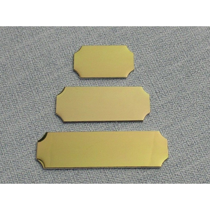 38mm x 13mm Trophy Plate