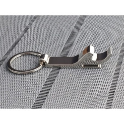 Slim Bottle Opener Key Ring